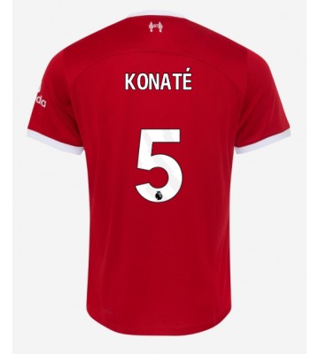 Liverpool Ibrahima Konate #5 Koszulka Podstawowych 2023-24 Krótki Rękaw